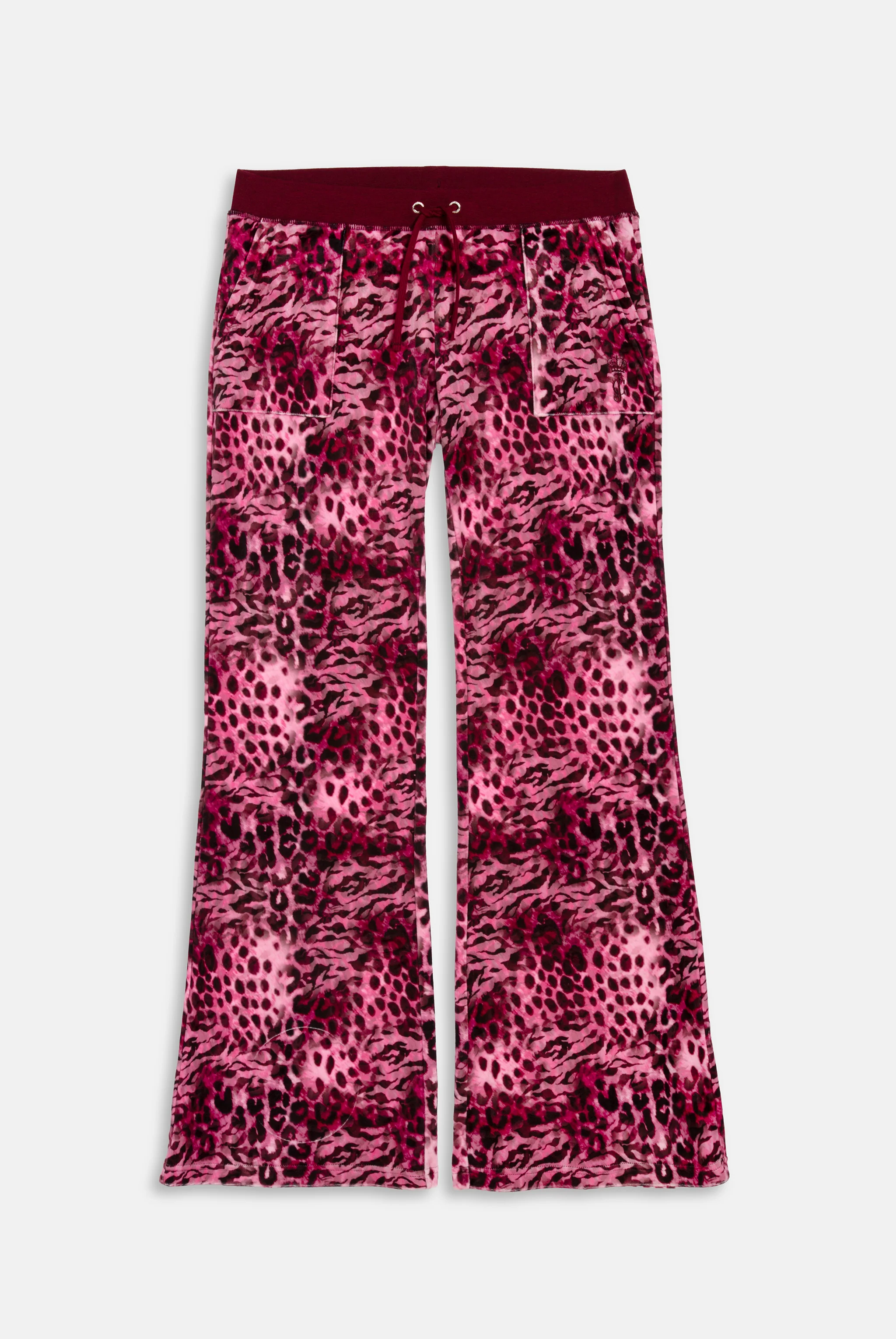 PINK LEOPARD PRINT POCKETED TRACKSUIT BOTTOM - Image 5