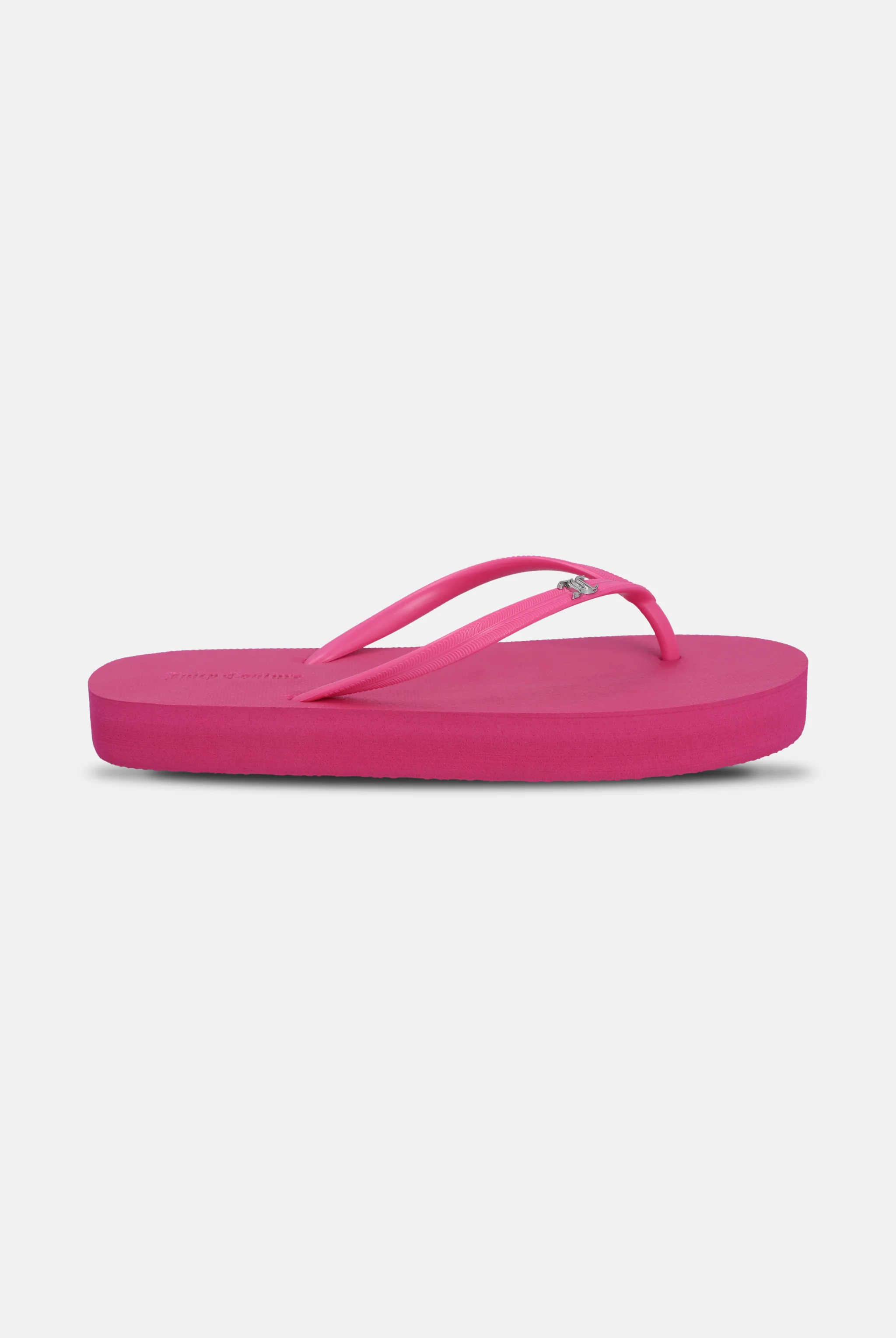 PINK PLAIN PLATFORM FLIP FLOP - Image 3