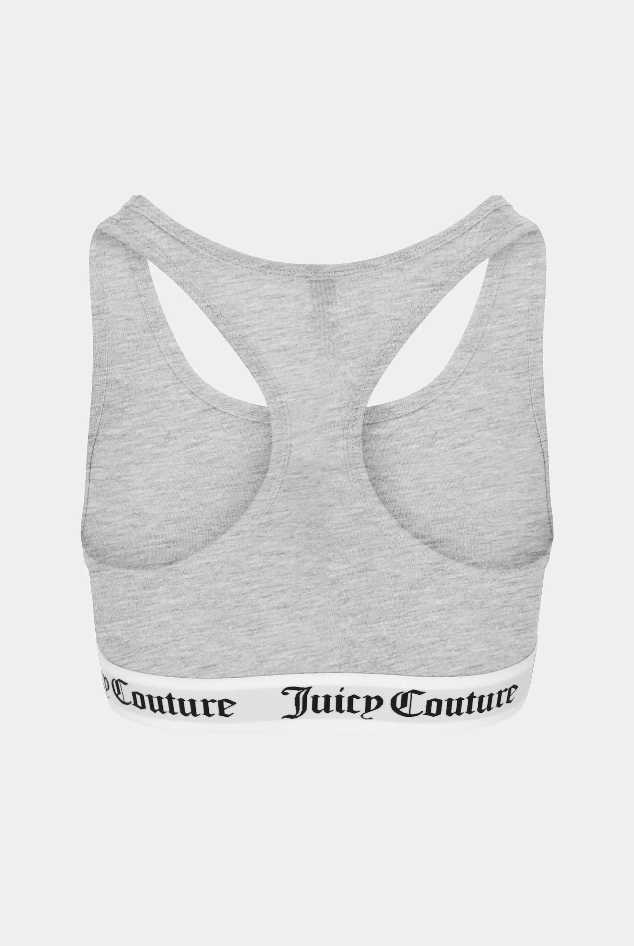SILVER MARL COTTON LOUNGE RACER BRA - Image 4