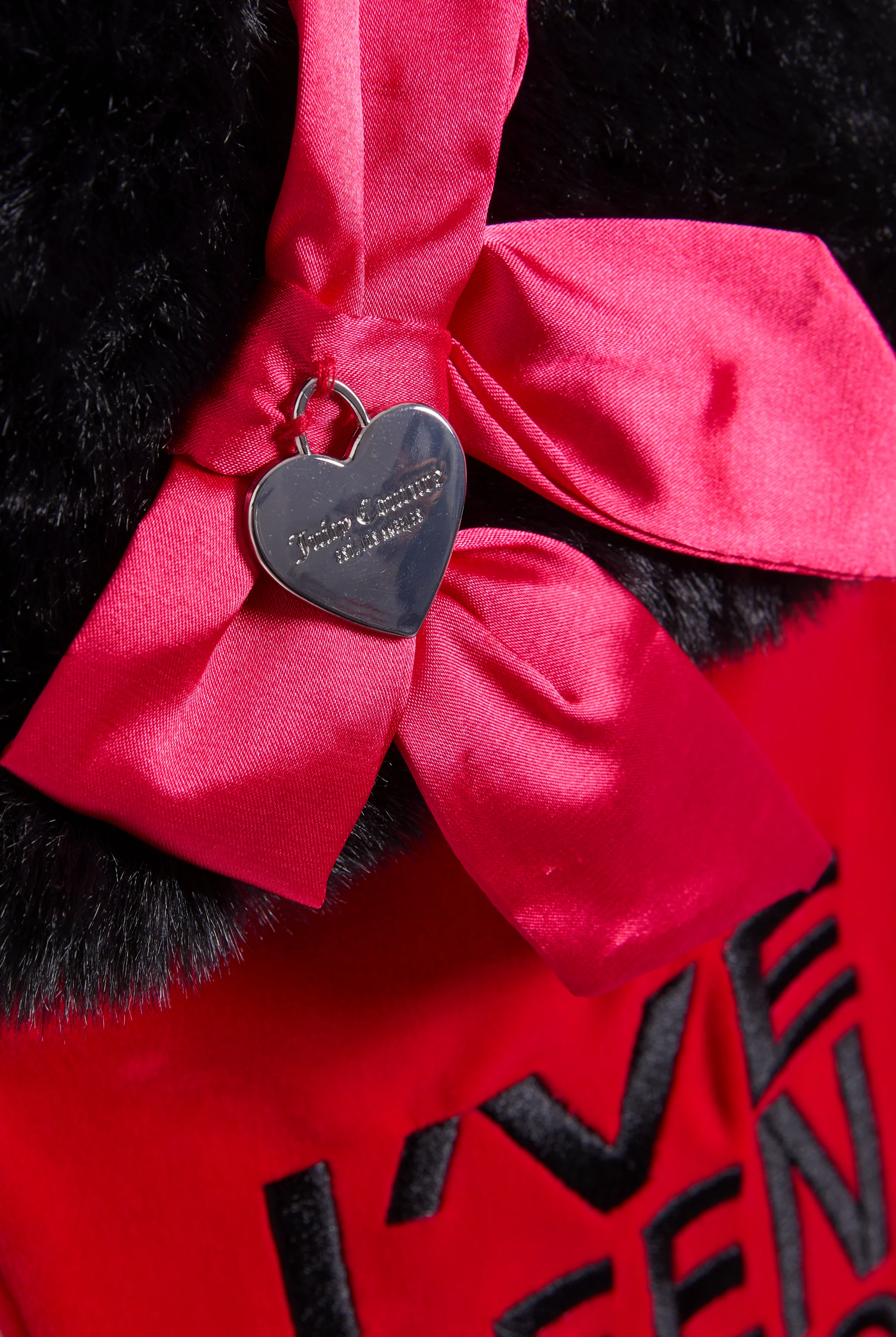 RED 'I'VE BEEN SO GOOD' STOCKING - Image 2