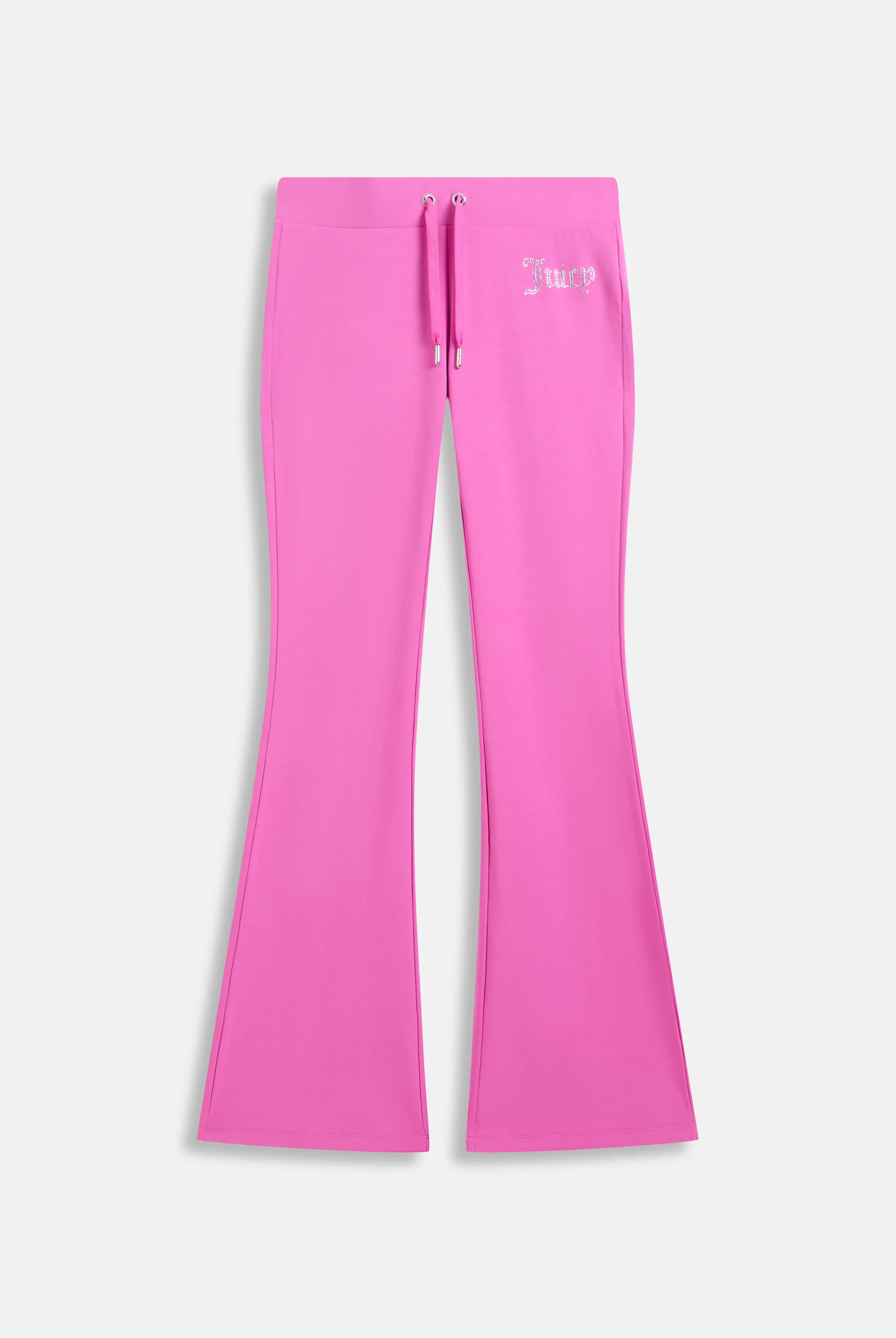 SUPER PINK DIAMANTÉ LUXURY JERSEY LOW RISE PANT - Image 3