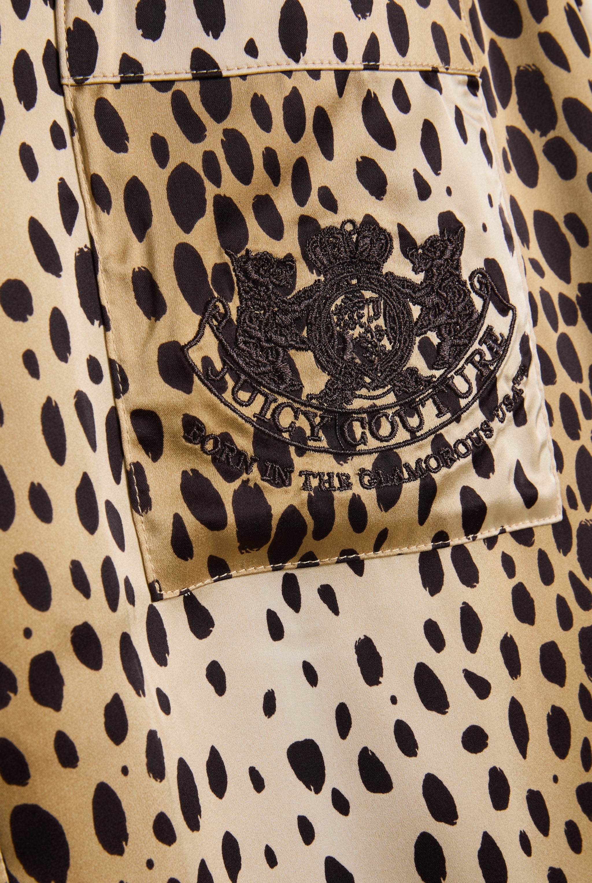 CHEETAH SATIN SHIRT PYJAMA SET - Image 6