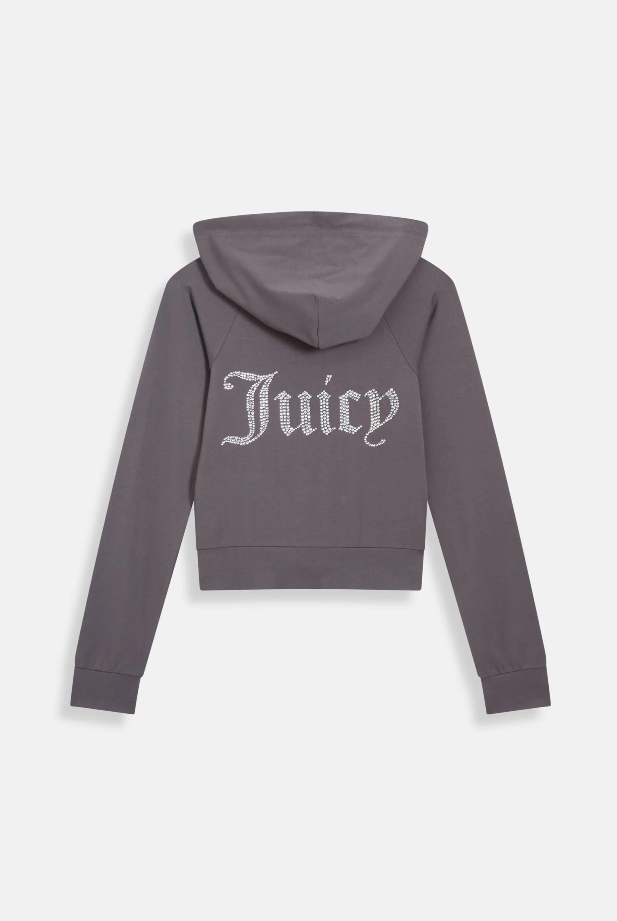 TOP HAT DIAMANTÉ JERSEY ZIP-THROUGH HOODIE - Image 4