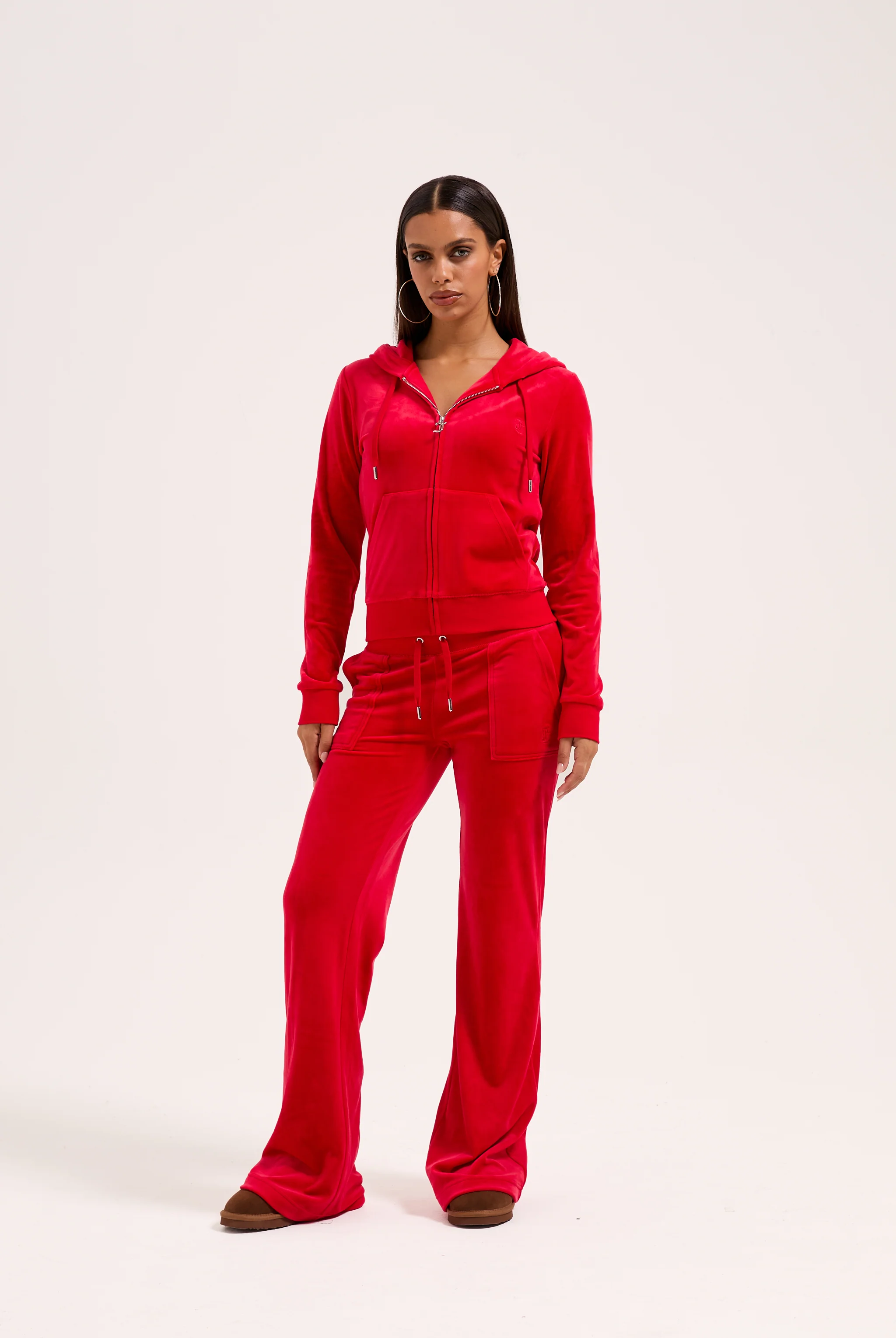 TOREADOR LOW RISE VELOUR TRACK PANTS - Image 4