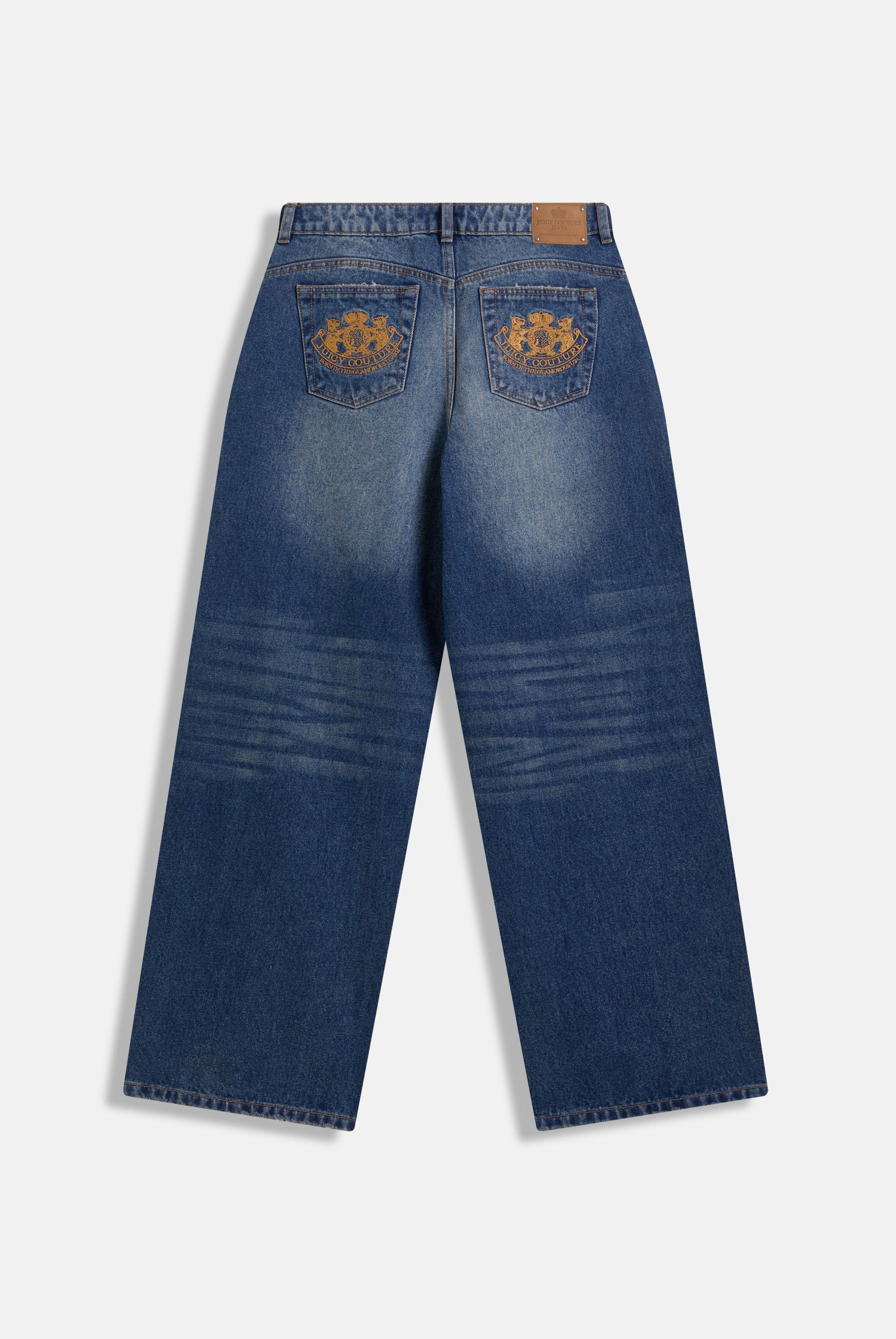 VINTAGE WASH MID RISE WIDE LEG JEAN - Image 2
