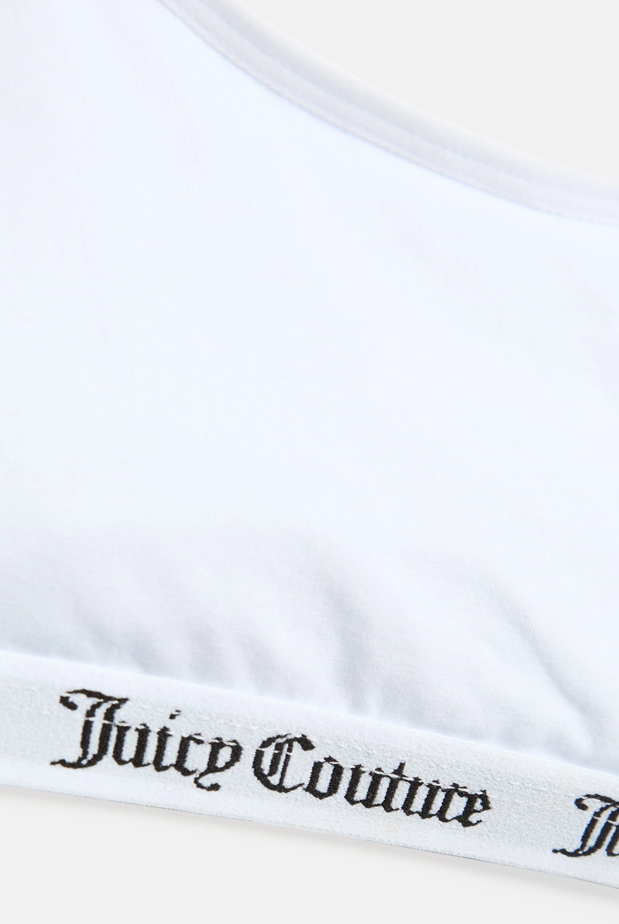 WHITE COTTON SCOOP BRALETTE - Image 3