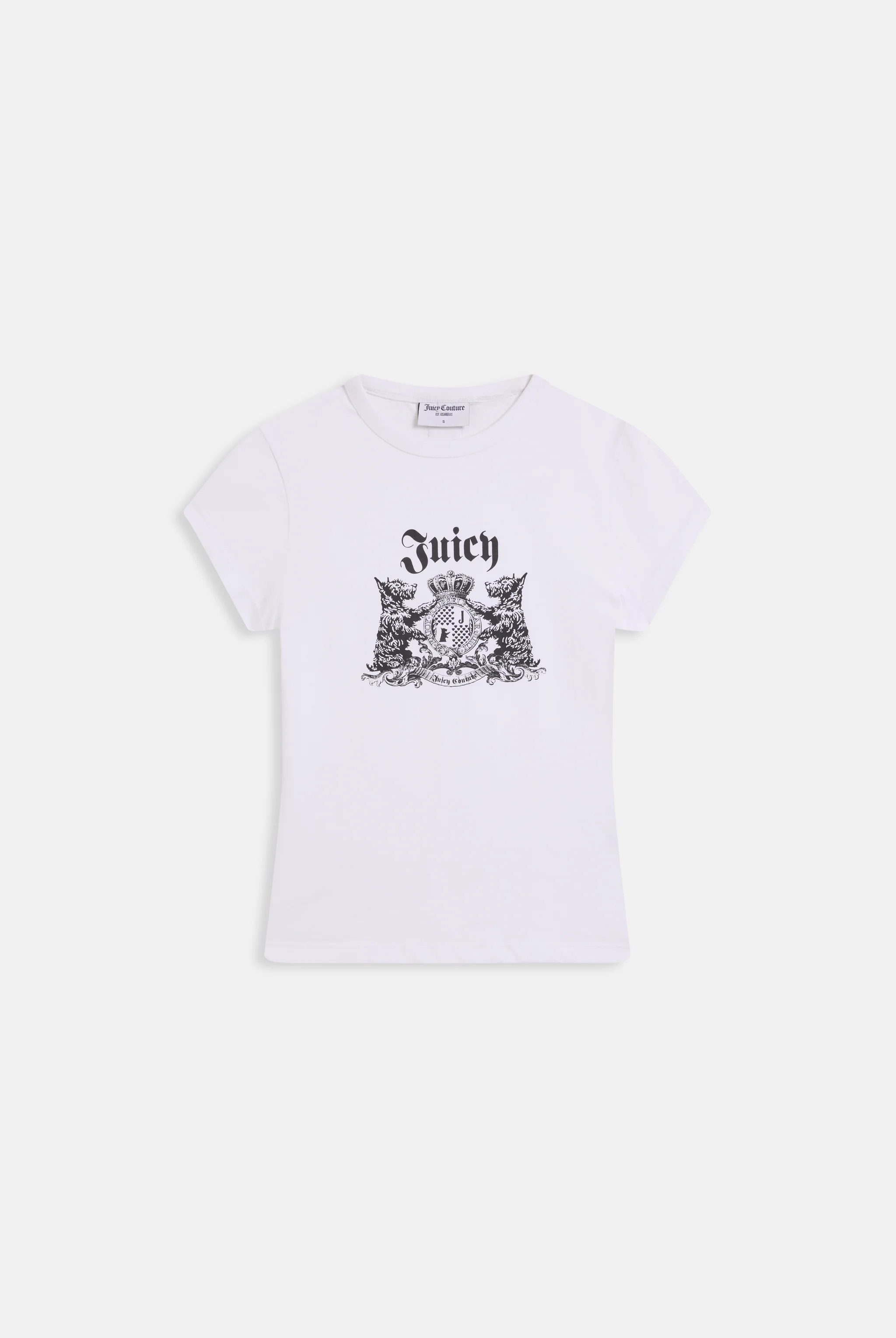 WHITE DOG CREST GRAPHIC TEE - Image 3