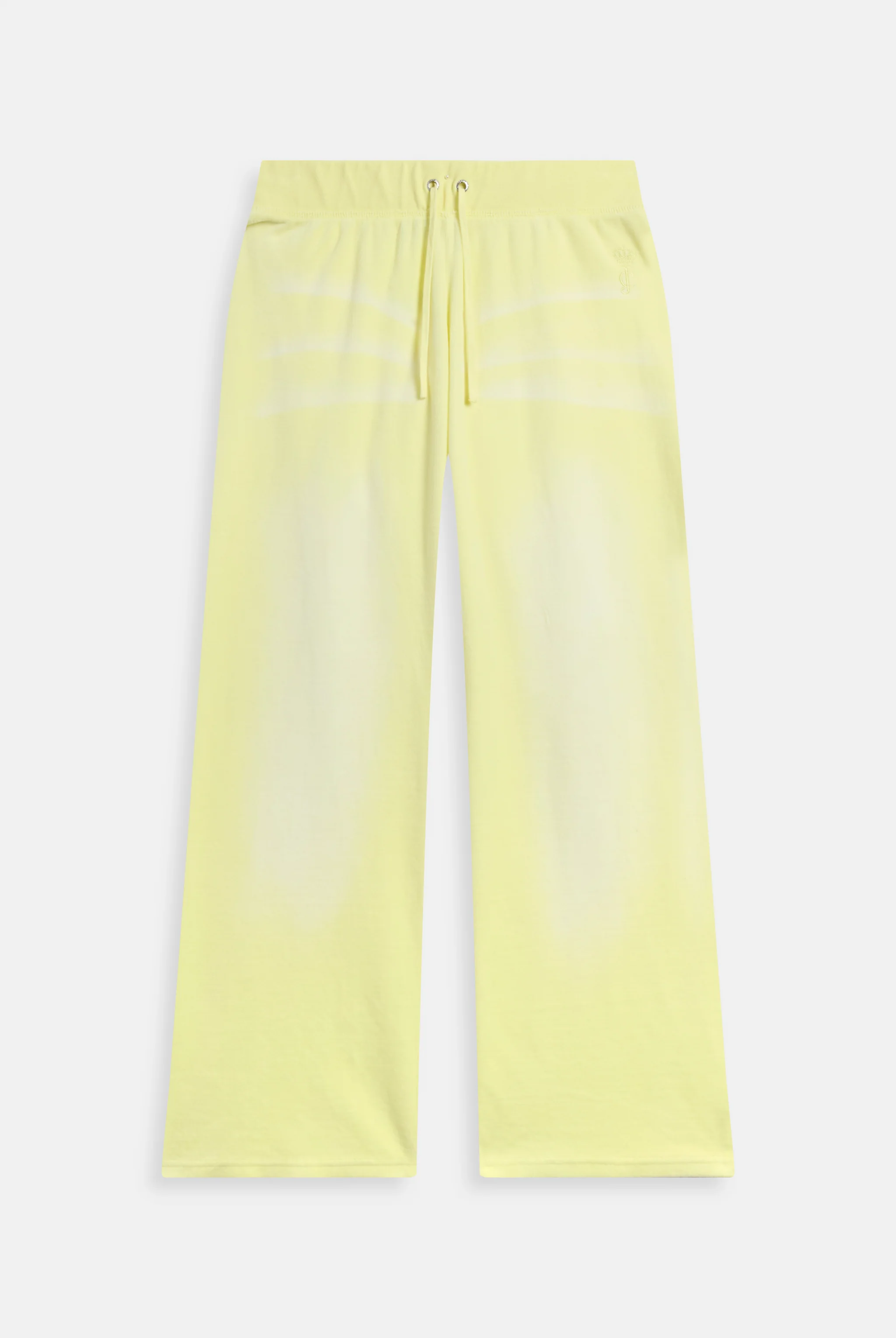 YELLOW PEAR COTTON VELOUR WASHED OG STRAIGHT TRACKPANT - Image 2