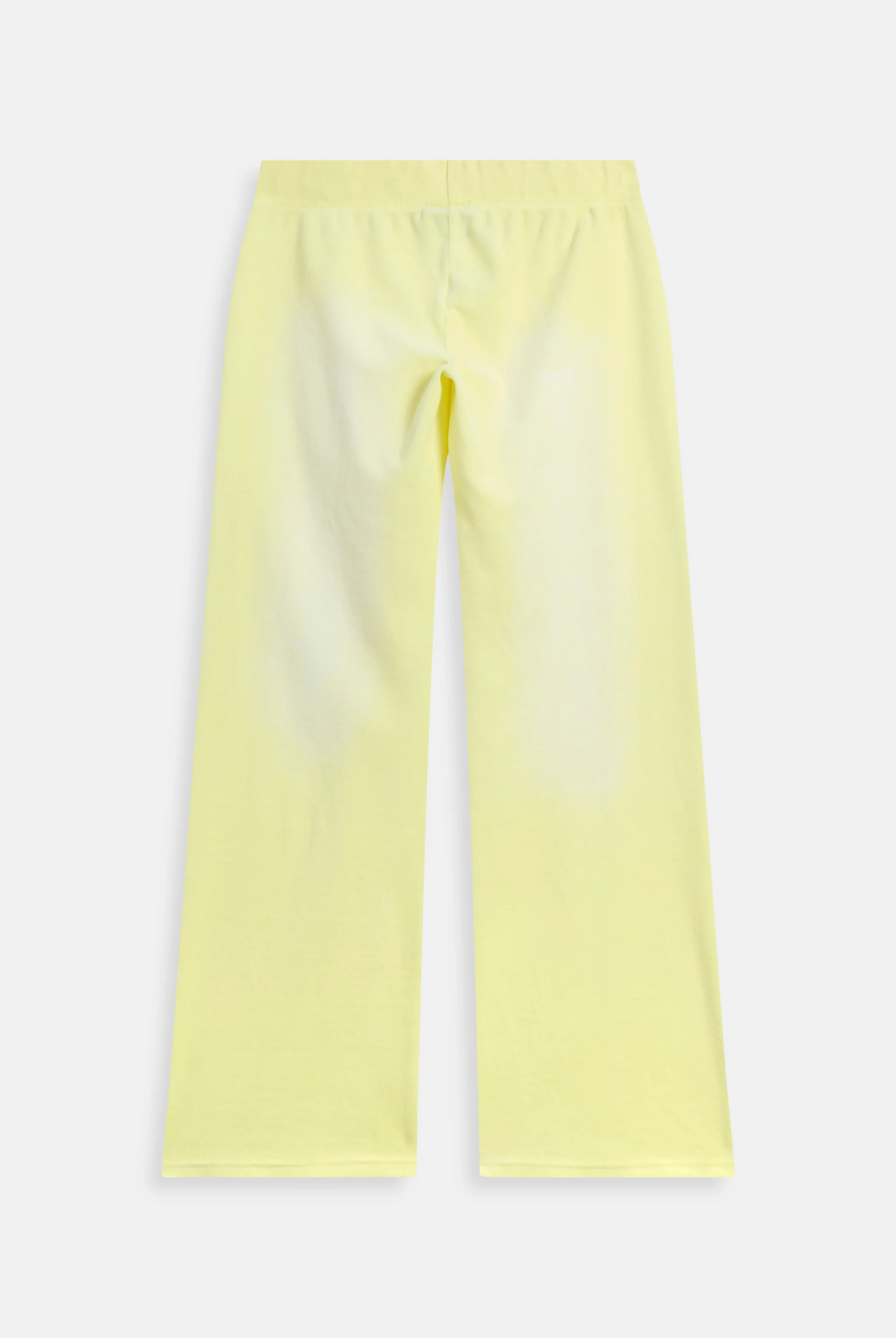 YELLOW PEAR COTTON VELOUR WASHED OG STRAIGHT TRACKPANT - Image 4